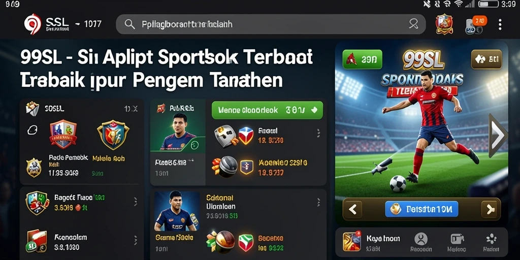 Tangkapan layar gameplay 99SL yang menunjukkan fitur taruhan langsung.