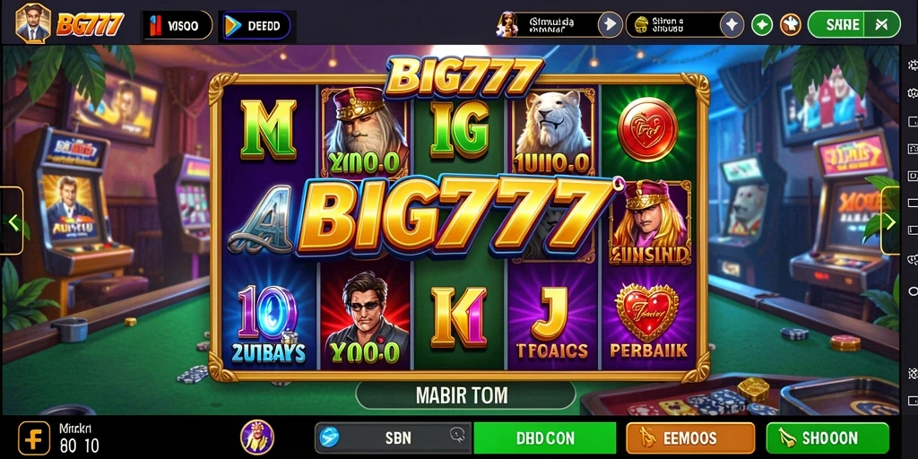 Screenshot gameplay BIG777 menampilkan aksi seru dan grafis menawan.