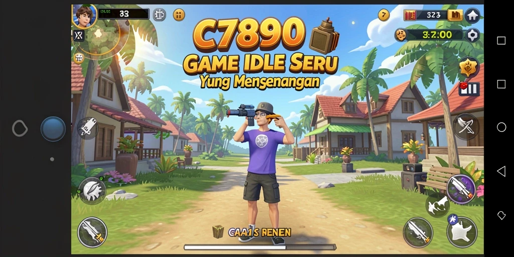 Tangkapan layar gameplay C7890 yang menampilkan karakter dan lingkungan yang menarik.