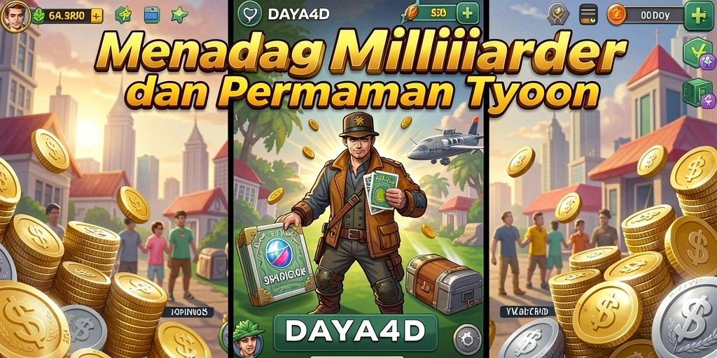 Gameplay menarik dalam DAYA4D menampilkan interaksi bisnis yang dinamis.