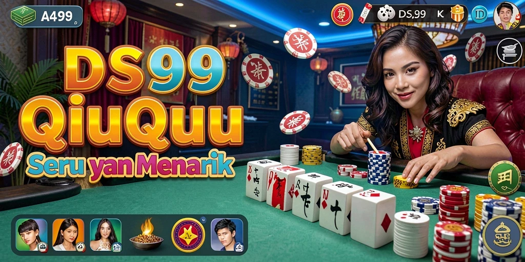 Screenshot DS99 menampilkan exciting gameplay QiuQiu yang menawan.
