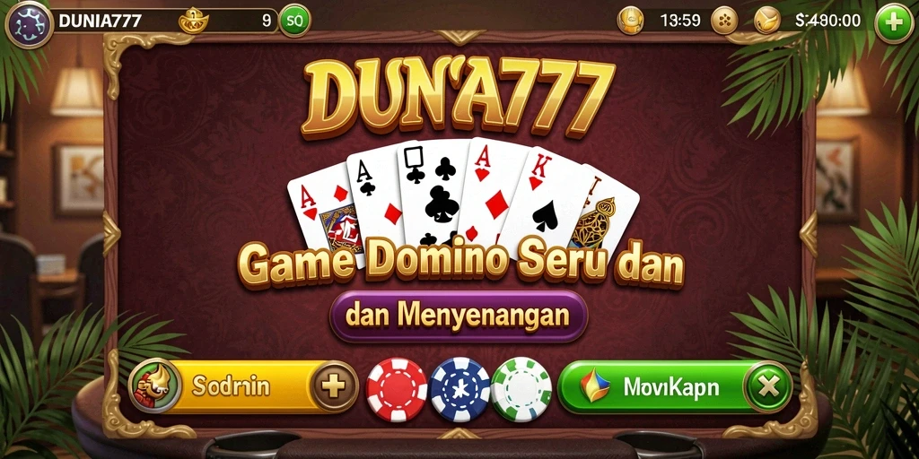 Gameplay seru dan interaktif di DUNIA777.