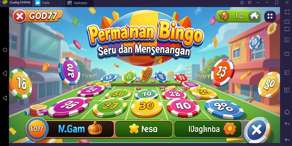 Gambaran menarik dari gameplay Bingo di GOD77.
