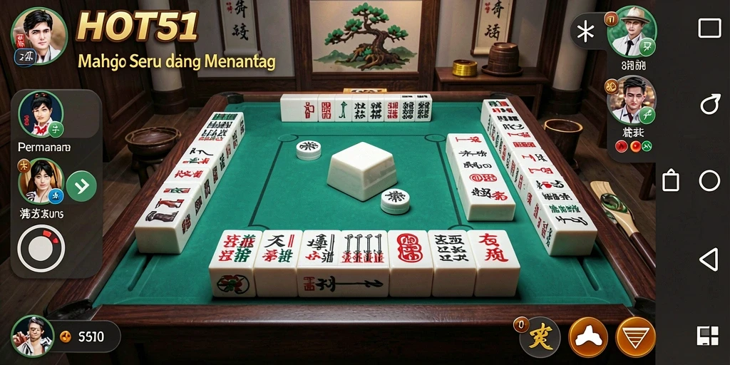 Tampilan gameplay yang menarik dan menantang dalam HOT51.