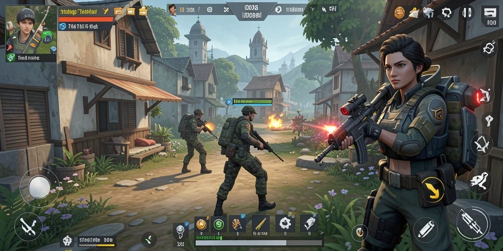 Gameplay menarik dengan berbagai strategi dalam ID098.