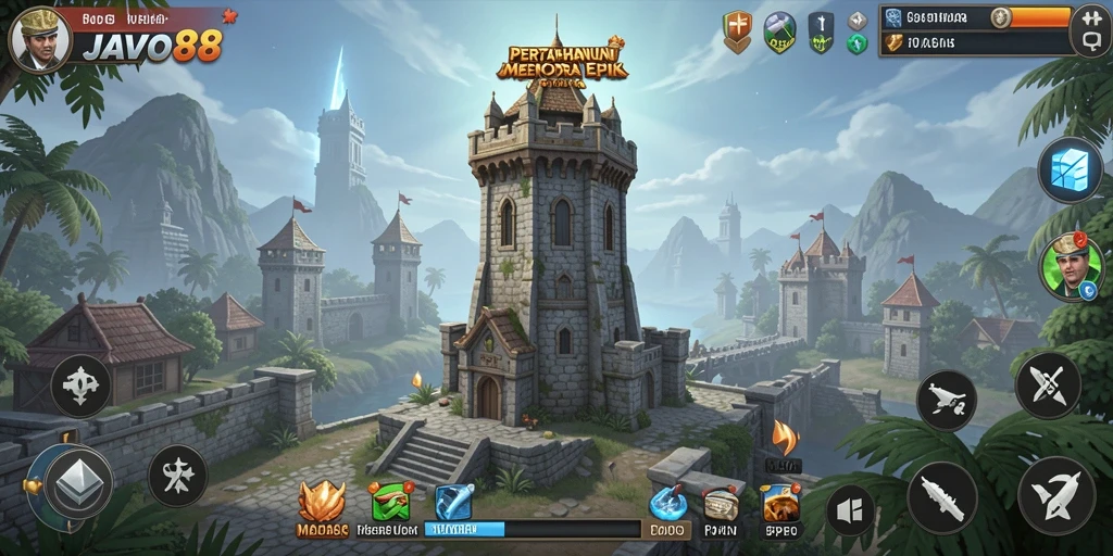 Tampilan gameplay menantang di JAVO88 yang menguji strategi pemain.