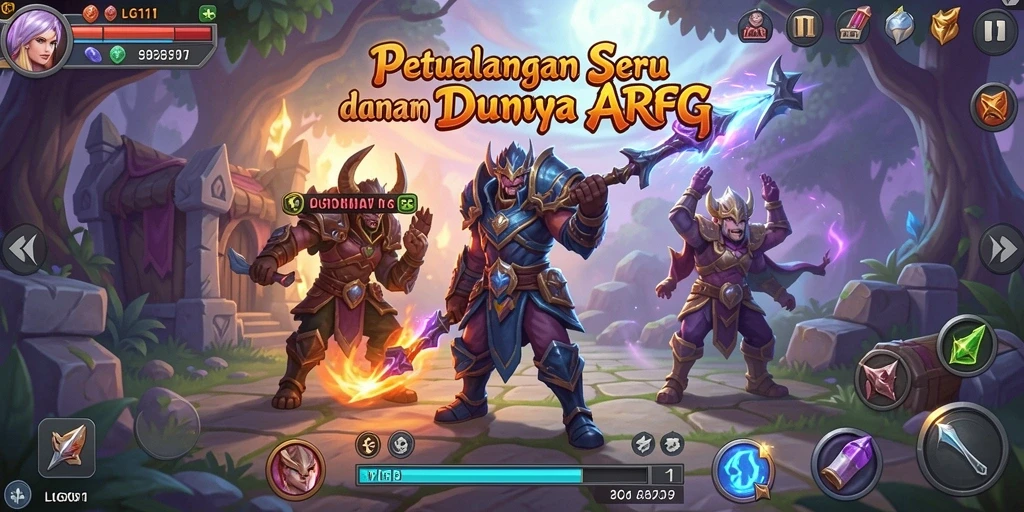 Gameplay lucu dan mendebarkan di dunia ARPG.