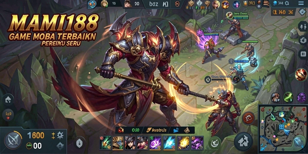 Gameplay seru di MAMI188 dengan pertarungan tim yang mendebarkan.