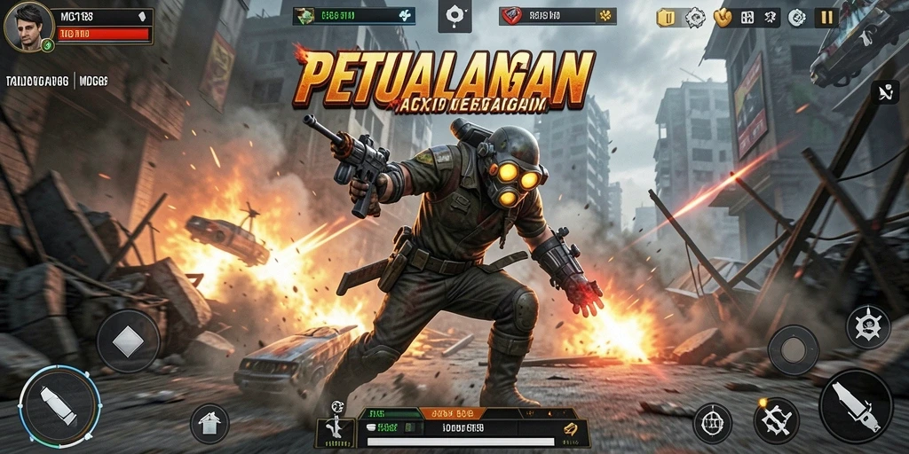 Tangkapan layar gameplay MDG188 dengan aksi seru dan grafis menawan.
