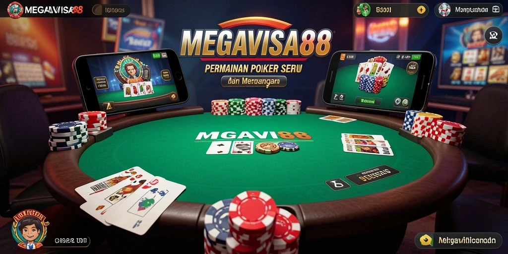 Tampilan Gameplay MEGAVISA88 yang Menyuguhkan Serunya Permainan Poker