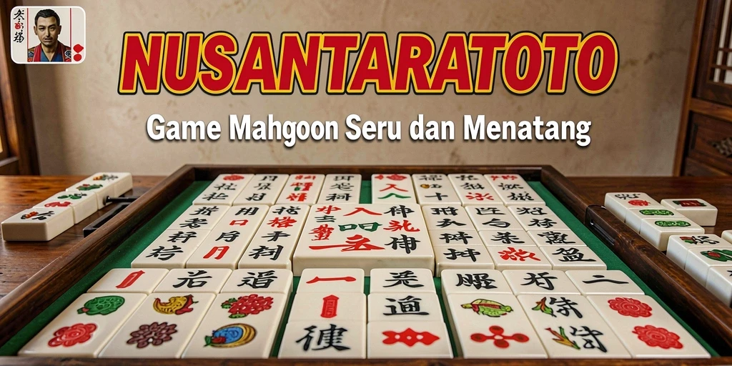 Tampilan gameplay Mahjong yang seru dan mengasyikkan di NUSANTARATOTO.