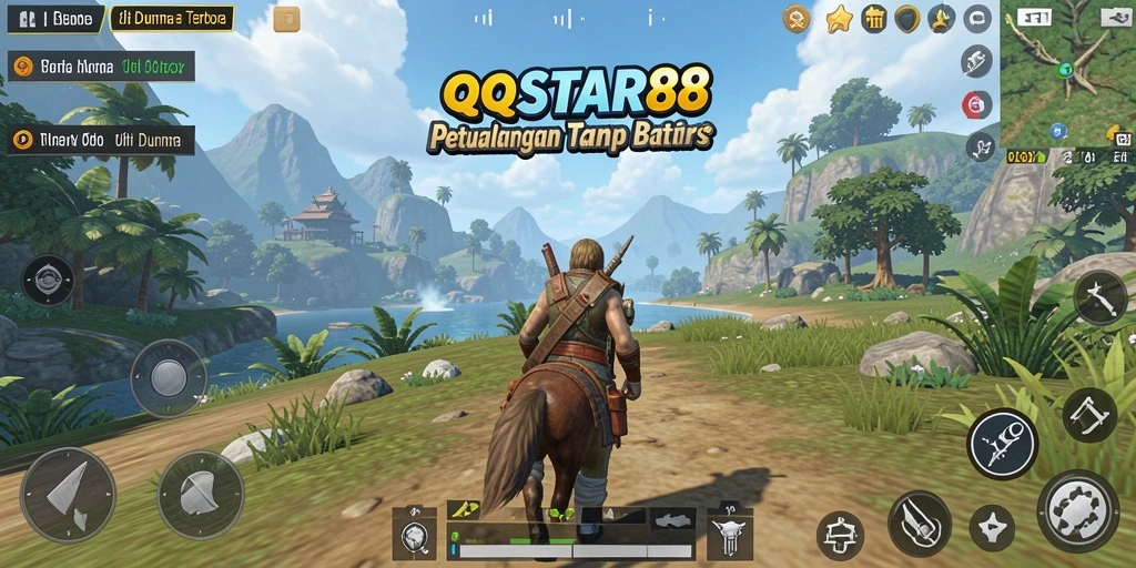 Gameplay menarik dalam dunia terbuka QQSTAR88 yang penuh petualangan.