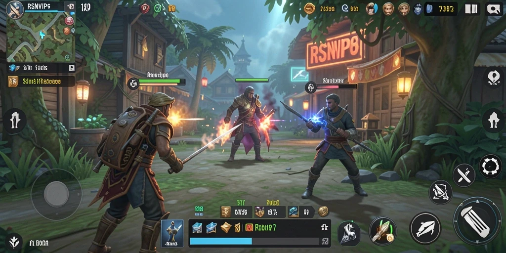 Tampilan gameplay RSNVIP6 dengan simulasi yang menarik dan interaktif.