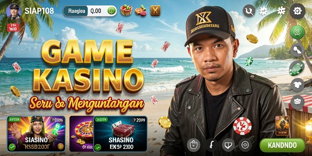 Gameplay menarik di aplikasi Kasino SIAP108.