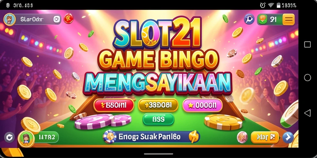 Gameplay seru Bingo di SLOT21 dengan fitur menarik.
