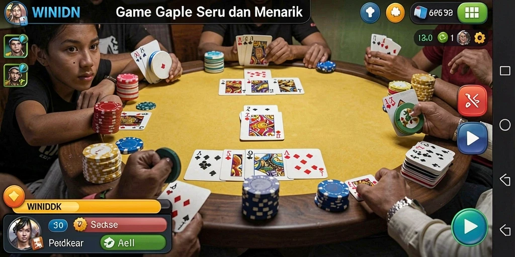 Tampilan gameplay seru dan menarik di <strong>WINIDN</strong>.