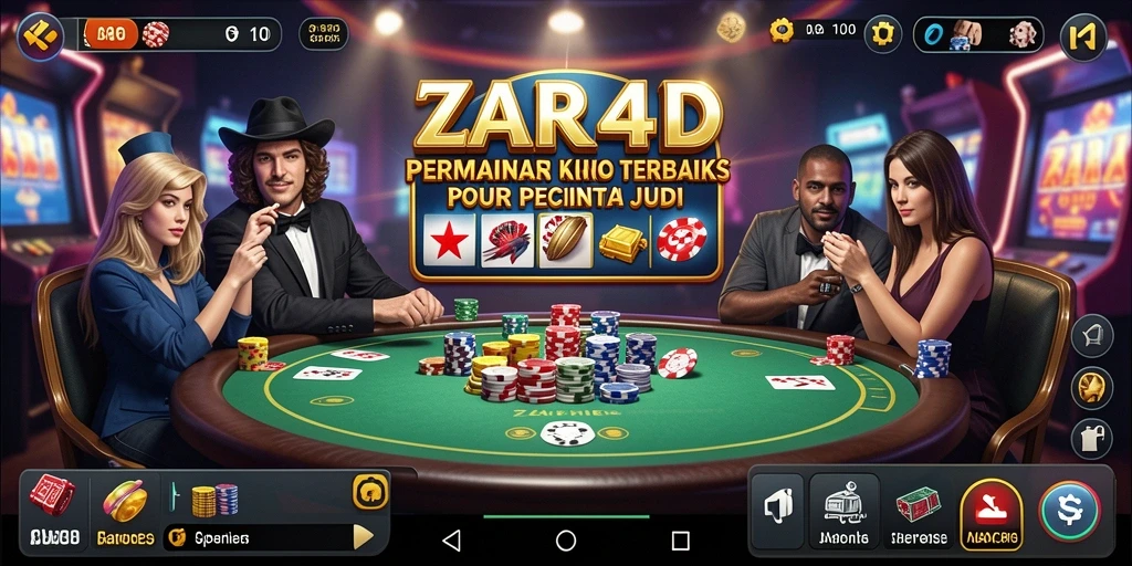 Screenshot gameplay ZARA4D yang menunjukkan keseruan bermain Kasino.